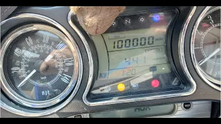 Reaching 100,000 miles on a Kawasaki Voyager 1700 ABS