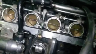 BMW M54B30 with S54B32 throttles and intake