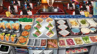 Cooking Fever - Gourmet Restaurant Level 40 🍽🔥 (3 Stars/Orders Memorized)