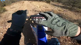 2000 YZ125 first ride after rebuild