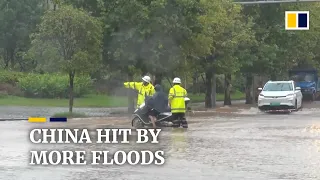 More heavy rain hits China a month after deadly flooding in Henan province