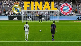 Real Madrid vs Bayern Munich - Semi Final UEFA Champions League 2023/24 | Vinicius vs Sane | PES