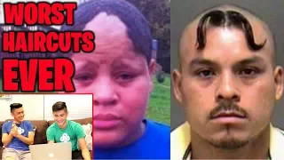 REACTING TO THE WORST HAIRCUTS OF ALL TIME!