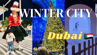 Expo City Dubai 🇸🇩 Winter Wonderland ☃️🎄❄️ Come & Enjoy ⛷️🎅