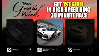 How to Get 1st Gold in High Speed Ring 30 Minutes Mission Race GT7 Gran Turismo 7