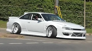 Modified Cars Leaving a Car Show - BHP Fuel Fest - July 2021