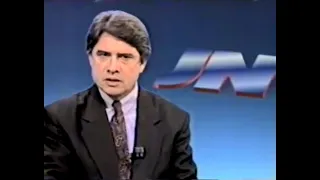 Reportagem da Morte de Cazuza - Jornal Nacional - 1990