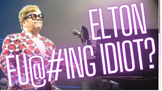 ELTON JOHN ABUSES MONITOR GUY LIVE ON STAGE in 2022- Swears at Road Crew RANT!!