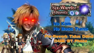 [DFFOO GL] Six Warrior Quest Area 1 | Tidus, Garnet, Selphie, Penelo, Quistis, Braska