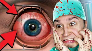 ТЫ НЕ СМОЖЕШЬ ДОСМОТРЕТЬ ЭТО ДО КОНЦА!! (Laser Eye Surgery Game)