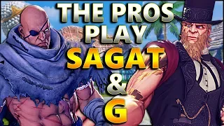 SFV AE - The Pros Play Sagat & G | Bonchan Nemo & Friends  - SF5