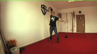 Kettlebell Snatch 24kg Slow Motion