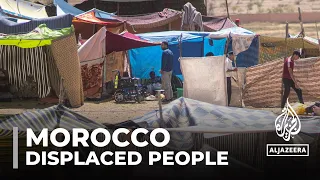 Morocco earthquake: Displaced people in Marrakesh move into tents