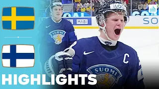 Finland vs Sweden | What a Game | U20 World Juniors Championship Hockey 31-12-2023