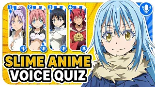 Guess the Character Voice | That Time I Got Reincarnated As A Slime