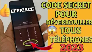 CODES SECRETS POUR DÉVERROUILLER VOTRE TÉLÉPHONE SANS CODE 2023_DÉVERROUILLER Sans Code