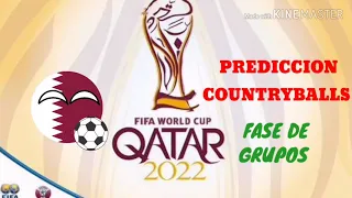 Prediccion mundial Qatar 2022 countryballs