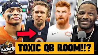 Steelers Justin Fields Reportedly Had Toxic Relationships With Nick Foles & Andy Dalton With Bears