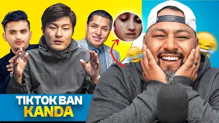 REACTING TO " TIKTOK BANNED KANDA " BY @zalanGM