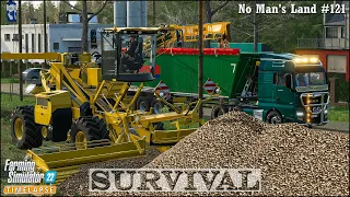 Survival in No Man's Land Ep.121🔹Building a Sugar Beet Cutting Factory. Liming🔹Farming Simulator 22