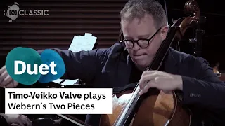 Timo-Veikko Valve plays Webern's Two Pieces