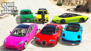 ✔ GTA 5 ✪ Stealing Luxury Cars With Trevor! ✪ Expensive Cars ✪ (Real Life Cars #23)