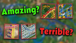 RCT2 Coaster Types Tier List