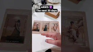 ARIES ♈️ The next 30 days ⚡️ Tarot reading