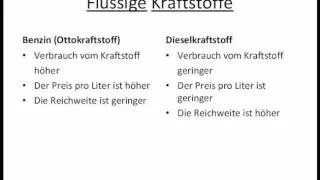 Kraftstoffe