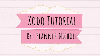 Xodo Tutorial 1