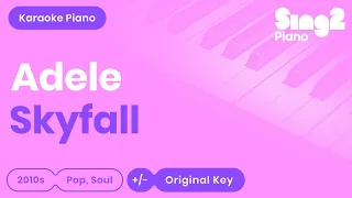 Adele - Skyfall (Piano Karaoke)