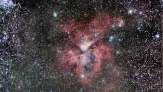 Zooming in on the Carina Nebula