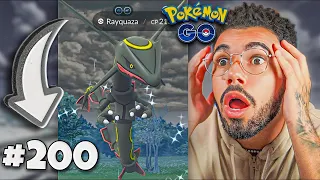 FIZ 247 RAIDS DE *MEGA* RAYQUAZA E ISSO FOI TUDO QUE CONSEGUI... 🤯😱😍 #pokemongo