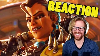 *NEW* The Wastelander Cinematic Reaction | Overwatch 2 - Junker Queen Reaction