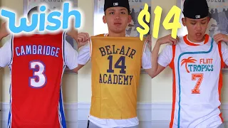 Buying EVERY Basketball Movie/TV Show Jersey from WISH!