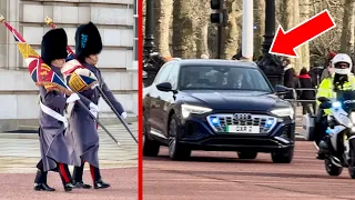 Unexpected Surprise from Royals during Changing of the Guard ceremony at Buckingham Palace