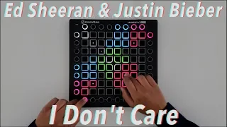 Ed Sheeran & Justin Bieber - I Don't Care (Launchpad Cover) Remix