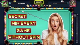 Secret 8 Ball Pool Strategy: Win Every Game Without Spin 😱 9 Ball Win Every Game Without Using Spin