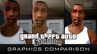 GTA San Andreas Graphics Comparison (Xbox 360, PC & PS2)