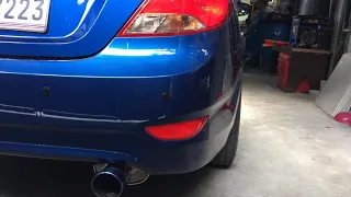 COLD START (FULL EXHAUST) HYUNDAI ACCENT (JOMAR EXHAUST) TURN UP YOUR VOLUME