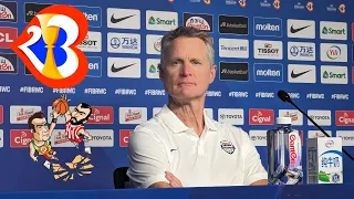 Steve Kerr says he is becoming a better coach because of the FIBA World Cup
