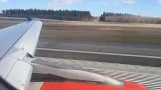 Airbus A320 Takeoff And Landing (ESSA-EKCH)