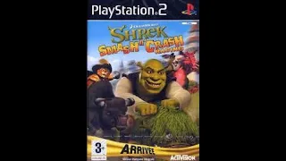 Shrek Smash n' Crash Racing PS2 Gameplay Two player game/Orginal Hardware.(short Video)