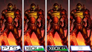 DOOM Eternal | PS5 - Xbox Series S/X - PC | Graphics Comparison & Framerate Test