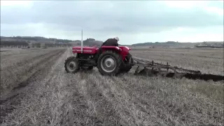 Rare Massey Ferguson 135 4wd Tractor