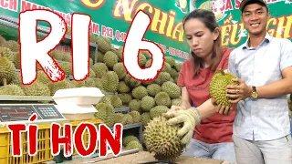 Vợ thanh sầu riêng ri 6 Tí HON không thuốc giá 90k cơm vàng mịn ngon nhất ở Sài Gòn