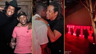 Jay Z Celebrates 50th Bday Of His Close Friend TyTy At Private Party ‘Never Play With My Man TyTy’