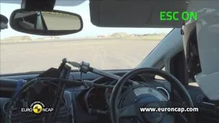 Euro NCAP | Mazda CX-7 | 2010 | ESC test