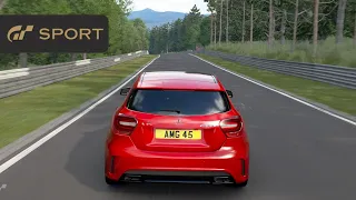 GT Sport: Mercedes-Benz A45 AMG - NÜRBURGRING NORDSCHLEIFE Gameplay (1080p).