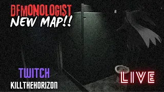 Solo Ghost Hunt On the NEW MAP!! - Demonologist (5/10/24 Livestream)